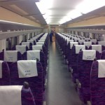Second Class Seat on CRH2A train